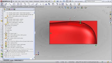 DSID136, Toy Car Fender, Part 2b - Upper Fender, Solidworks Tutorial