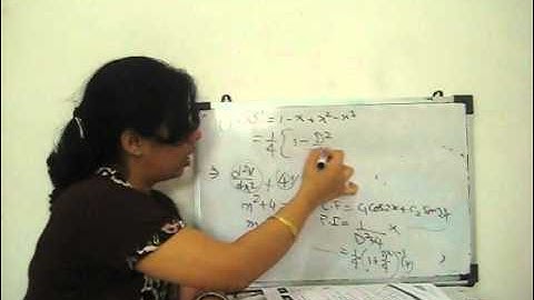 second order linear differential equation with variable coefficients (part 2)