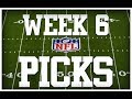 NFL Week 6 Score Predictions 2019 (NFL WEEK 6 PICKS AGAINST THE SPREAD 2019)