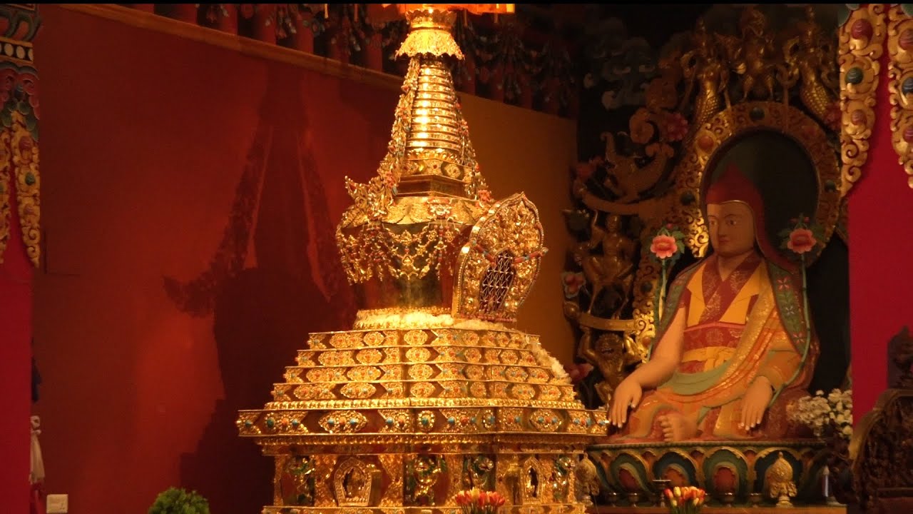 मार्गोम  रिन्पोछेको पवित्र अस्तु धातु राखिएको स्तूपाको प्राण प्रतिष्ठान सम्पन्न  | Tashi Television