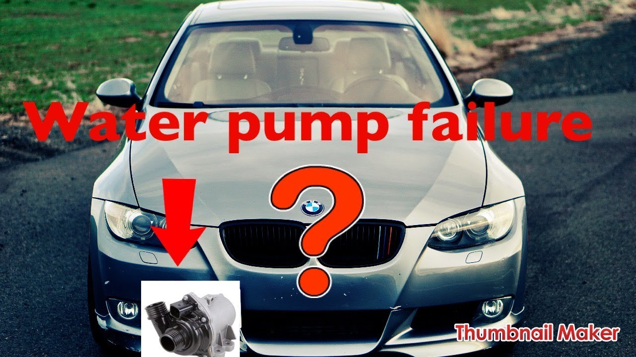 Bmw 335i Water Pump Failure Test YouTube