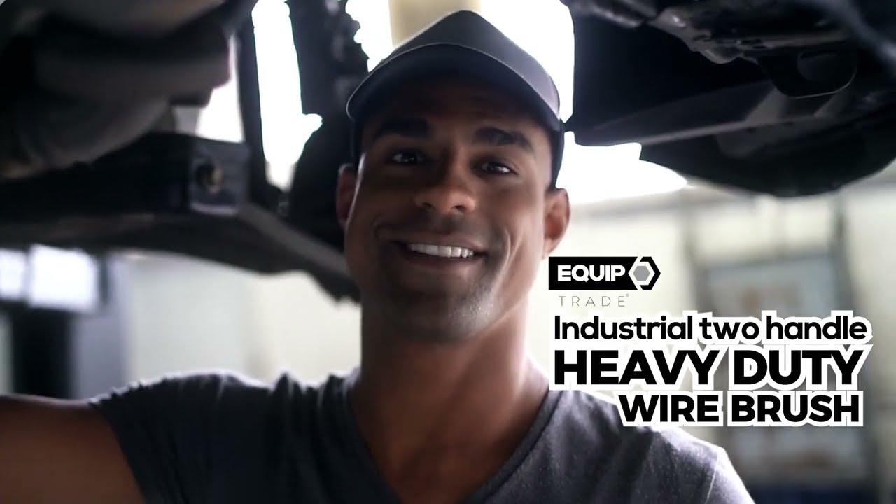 Two Handled Wire Brush | Extreme Wire Brush | Equip Trade