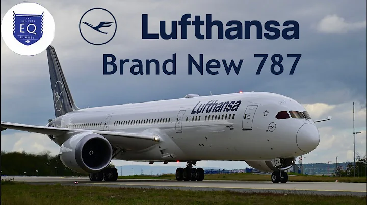 Up Close With Brand New Lufthansa 787-9 Doing Test Flights in Frankfurt