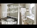 BATHROOM DIY RENOVATION 2021 | MASTER + GUEST BATHROOM FOR LESS THAN $400| EXTREME BATHROOM MAKEOVER