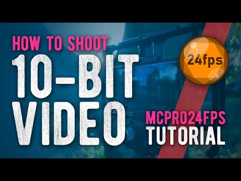 How to Shoot 10-Bit Video on Android! // MCPro24fps Pro Filmmaking App Tutorial