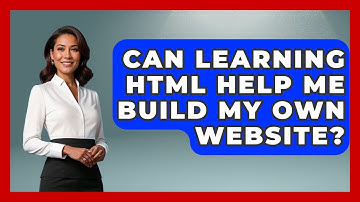 Can Learning HTML Help Me Build My Own Website? | Simple HTML Studio News