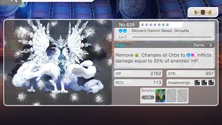 [PAD0] EX9 , Blizzard Demon Beast, Snowtia