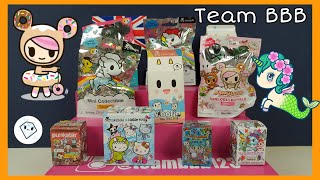 TOKI DOKI SPECIAL! Unboxing Mystery Figures Unicorno Donutella Frenzies Hello Kitty Punk Stars