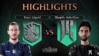 Team Liquid vs Shopify Rebellion  HIGHLIGHTS  PGL Wallachia S1 l DOTA2