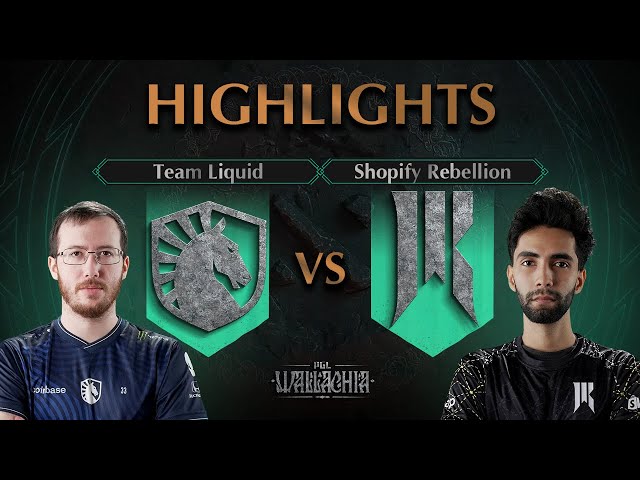 Team Liquid vs Shopify Rebellion - HIGHLIGHTS - PGL Wallachia S1 l DOTA2 class=