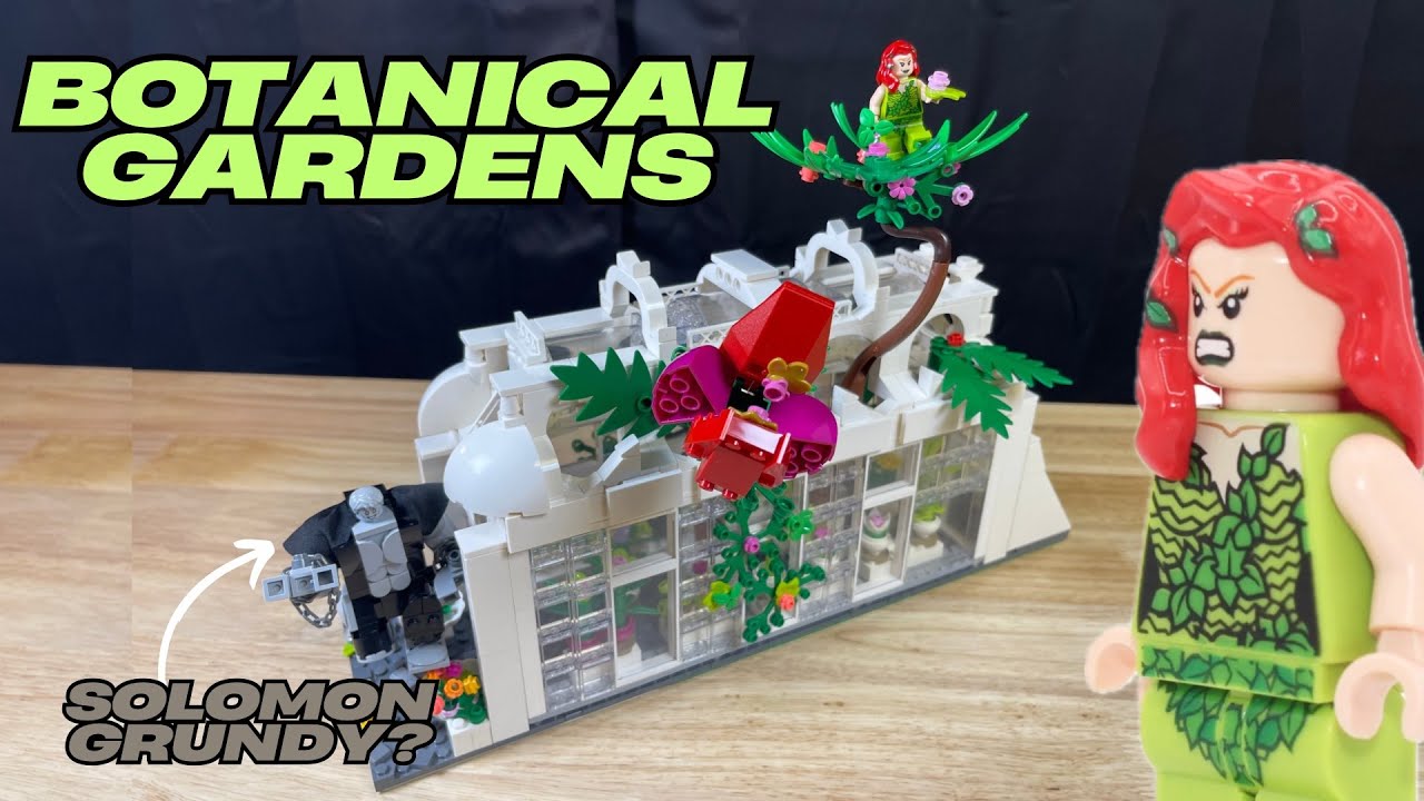 LEGO Poison Ivy’s Botanical Garden / Gotham City MOC Part 10!!!