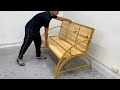 Amazing DIY Design Ideas Between Iron And Wood - Smart Chairs Combined With Very Beautiful Tables
