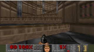 Ultimate Doom E1M2 No Monsters in 00:22