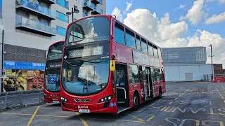 *Fast + Kickdown* | VDL DB300 Wright Gemini 2 | Route 60 | Arriva London | DW553 (LJ13CEA)