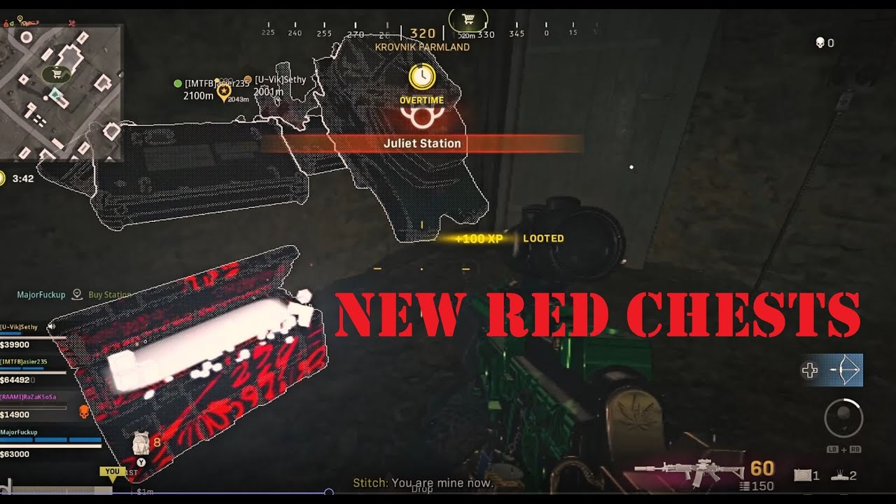 New RED Chests in Warzone * Watch OUT! New Killstreaks Sentry Turret