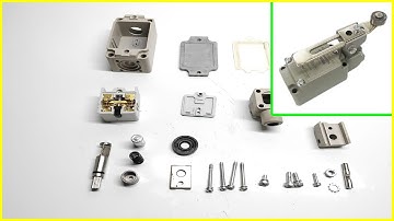 Discovery inside the limit switch - Hanyoung HY-M904 - Khám phá cấu tạo của công tắc hành trình