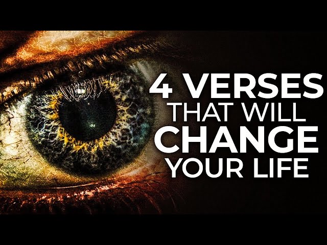 4 BIBLE VERSES that CHANGED My Whole LIFE | 4 POWERFUL VERSES class=