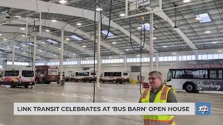 Link Transit celebrates at 'bus barn' open house