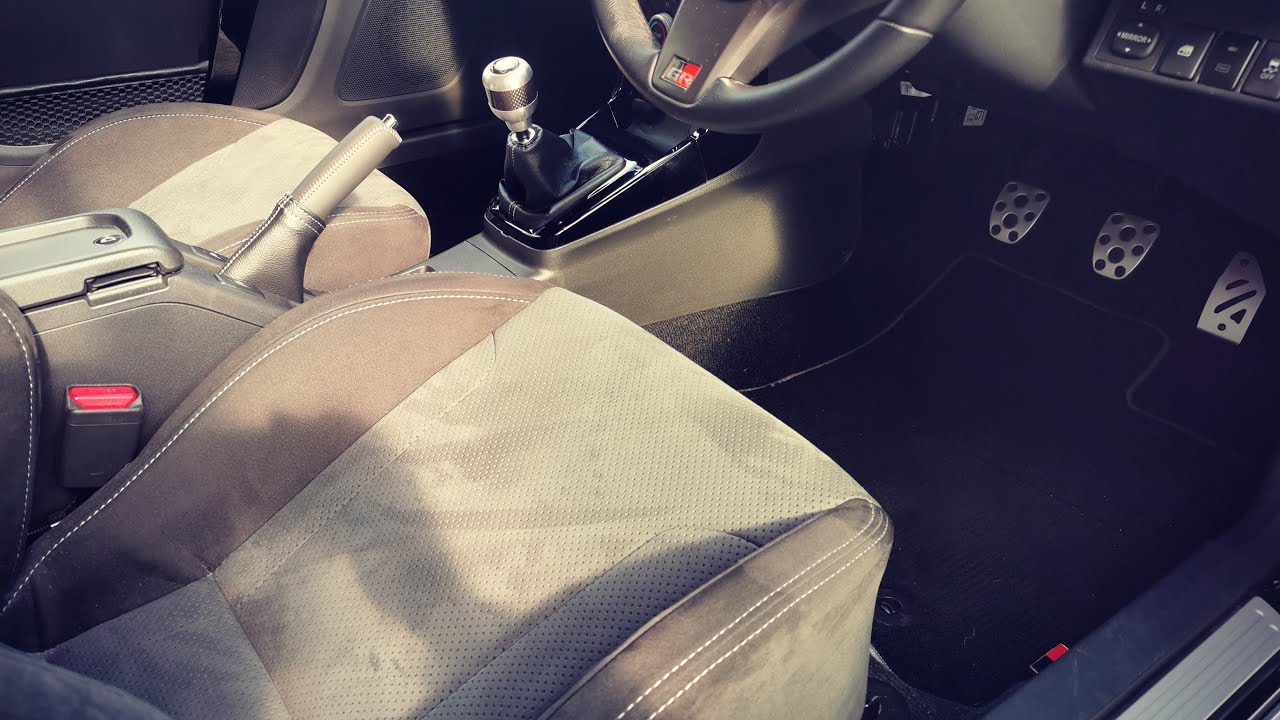 コペンにアルミペダルを装着　【GR SPORT LA400】