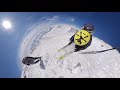 Freeride skiing on Mt Sadzele West - Gudauri, Georgia 2020 [2 cameras version]