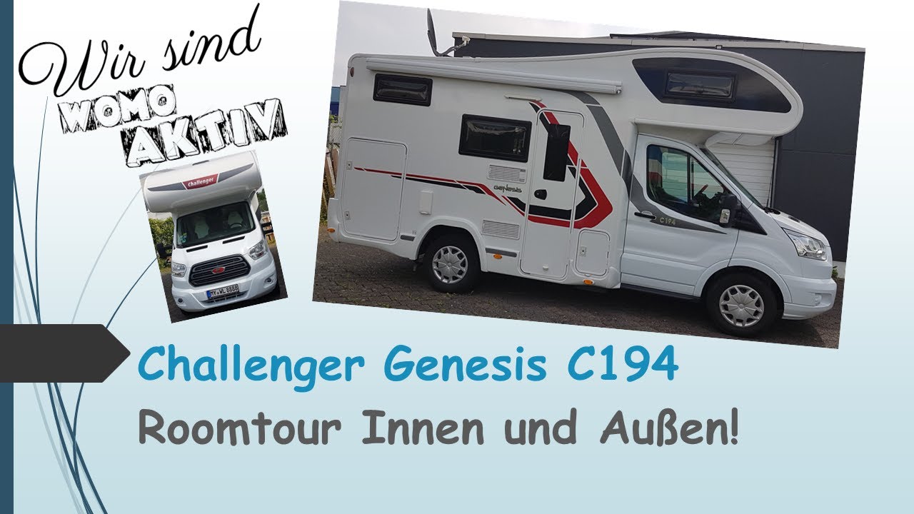 Challenger Genesis C194 Alkoven Roomtour #camper #campervan #vanlife #wohnmobil #camping #womoaktiv