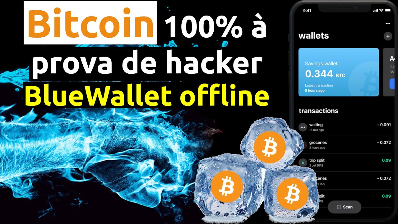 Seu Bitcoin seguro usando celular velho - BlueWallet offline Airgap tutorial