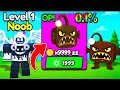 Starting Over as NOOB with OP ANGLER FISH In Climb and Jump Tower!