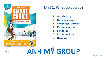 Smart Choice 1-3Ed Unit 2 Class Audio