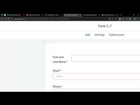 GHL Form 07 Advanced Styling Form