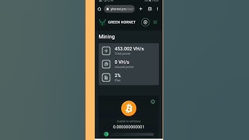 New cloud mining platform (Green Hornet) | No Investment | TRX mining site | New earning app