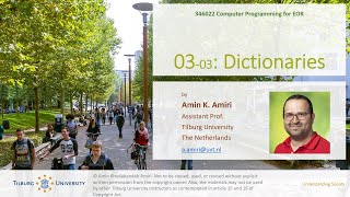 Python#3-3: Dictionaries in Python