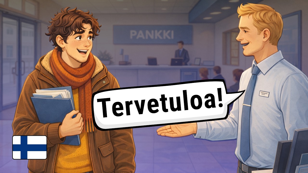 Как открыть счет в банке в Финляндии – Простой финский диалог для начинающих