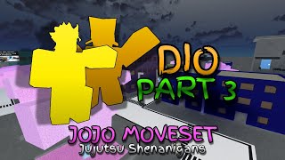 JOJO MOVESET: Dio Stardust Crusaders | Jujutsu Shenanigans #skillbuilder #jjs #jujutsushenanigans