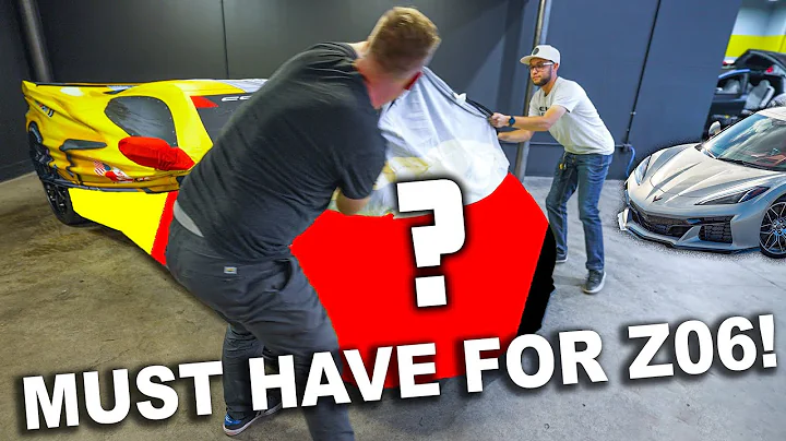 THE FIRST UPGRADE I'M DOING TO MY 2023 C8 CORVETTE Z06!