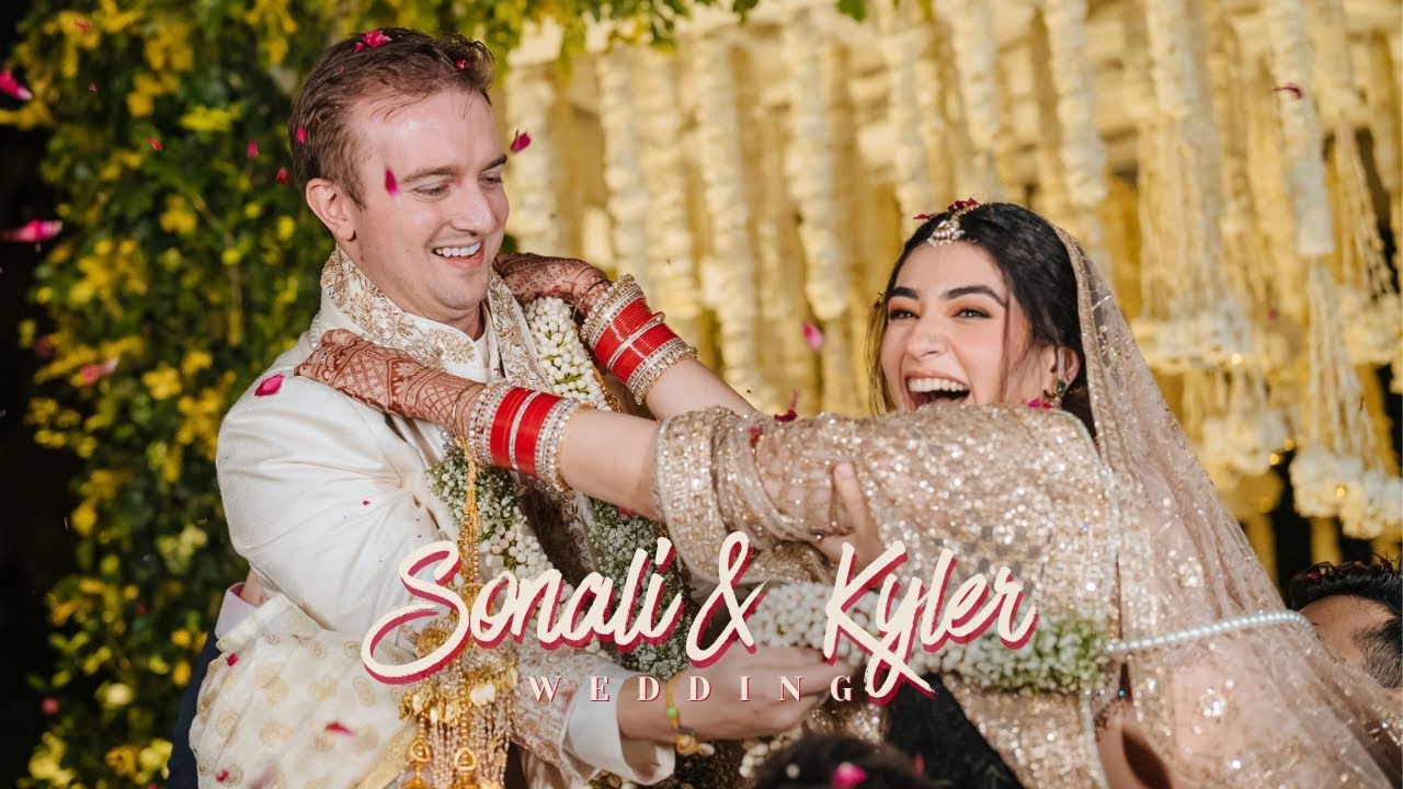 Sonali & Kyler’s Wedding Day | A Cross-Cultural Celebration of Love at The Roseate, New Delhi