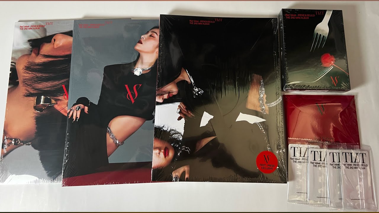 Red velvet TILT UNBOXING トレカ スルギ Unboxing : Red Velvet - IRENE & SEULGI The 2nd Mini Album