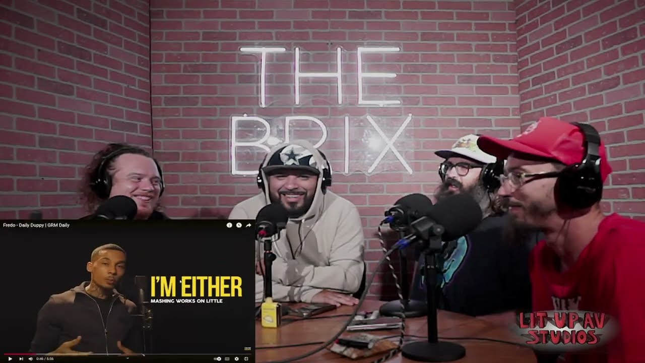 Lit Up AV Reactions:Fredo - Daily Duppy | GRM Daily
