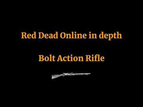 Red Bolt Action Rifle Rdo RDO In Depth- Bolt Action Rifle - YouTube