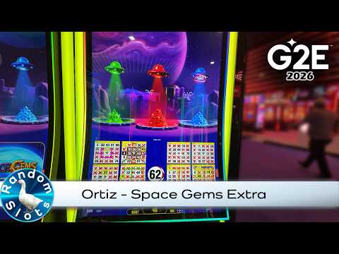 #G2E2026, Ortiz, Space Gems Extra, Slot Machine Preview