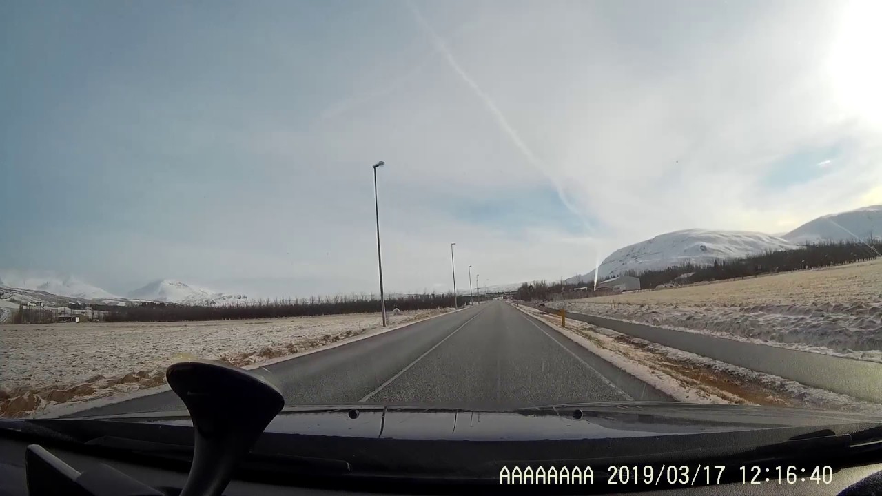 Driving in Iceland, Road number 36, Mosfellsdalur — Mosfell — video poster
