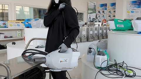 Way to install shoulder strap - BURE (Electronic ULV Machine) / Cómo instalar la correa  de hombros.