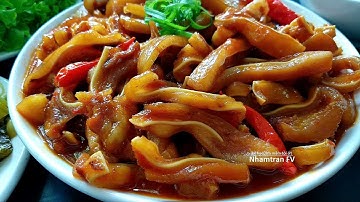 TAI HEO RIM MẮM TỎI ỚT thịt giòn thấm đậm đà cực ngon cơm mà dễ nấu |Nhamtran FV