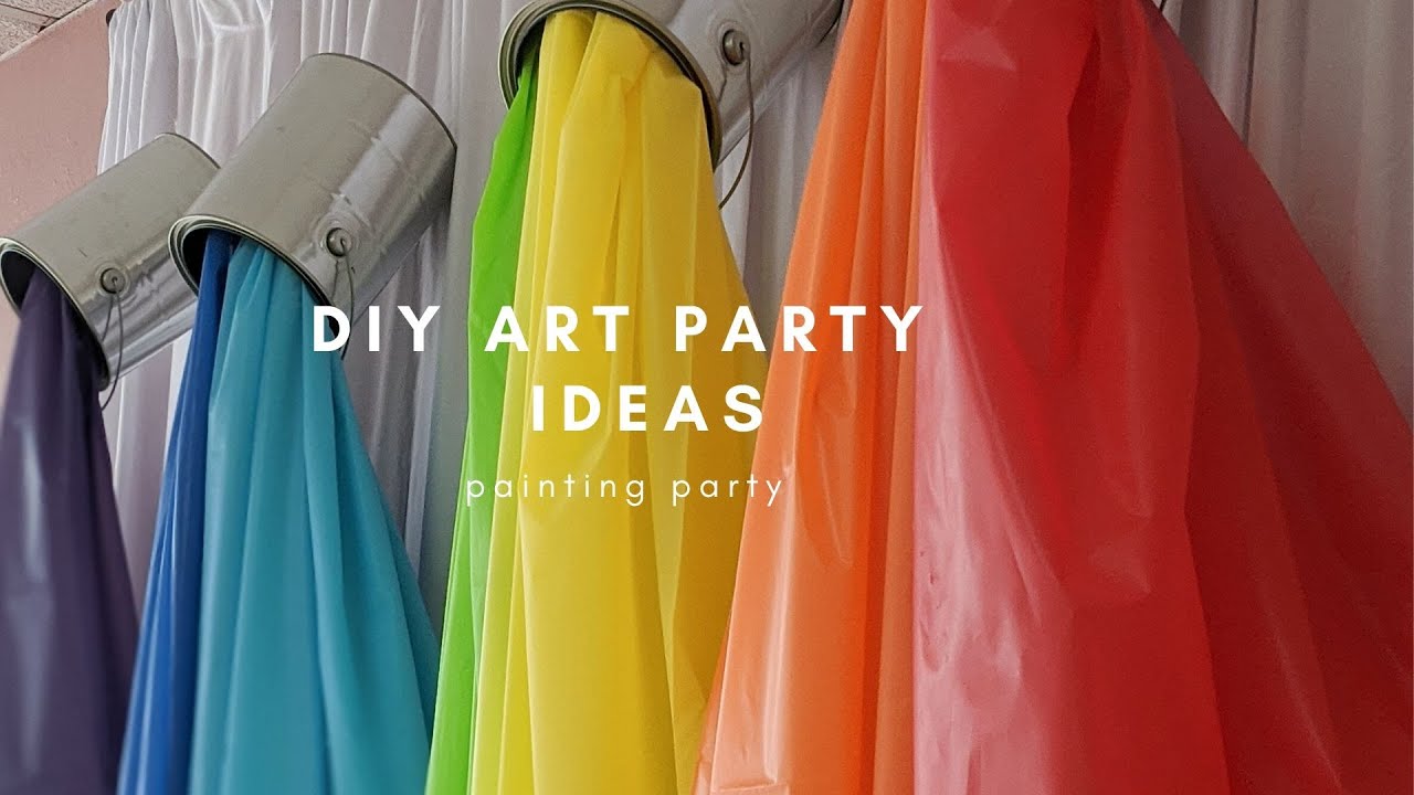 Buy Art and Paint Party Decoration, Party Supplies