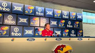 Bill Self after KU’s exhibition loss to Duke