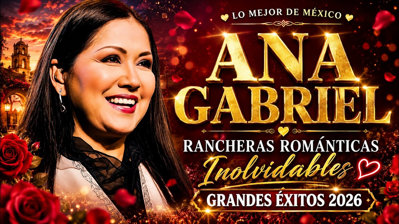 Ana Gabriel Mix Éxitos 2026 ❤️ Sus Mejores Canciones y Baladas Románticas Inolvidables
