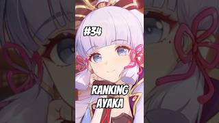 Download Lagu RANKING KAMISATO AYAKA!! ❄️🗡️ #hoyocreators #hoyoverse #GenshinImpact #genshin #kamisatoayaka MP3
