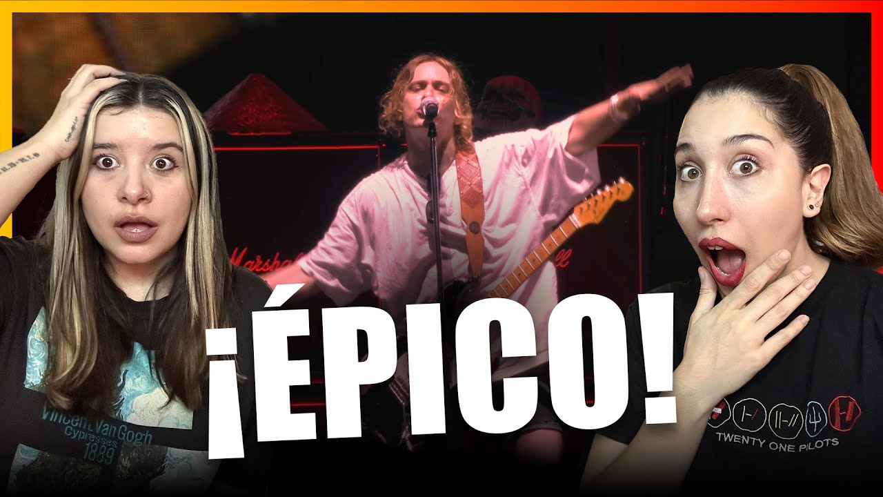 Reaccionamos por primera vez a INTOXICARME de AIRBAG - vivo en Vélez