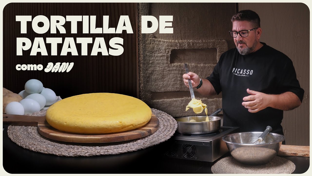 Receta de TORTILLA DE PATATAS PERFECTA Y JUGOSA Como Dani