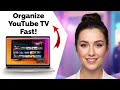 NEW! How to Correctly Arrange YouTube TV Channels (2025 Working Guide)