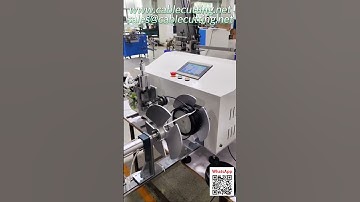 Easy to Operate HDMI Cable Winding Machine  Auto Meter, Cut & Traverse